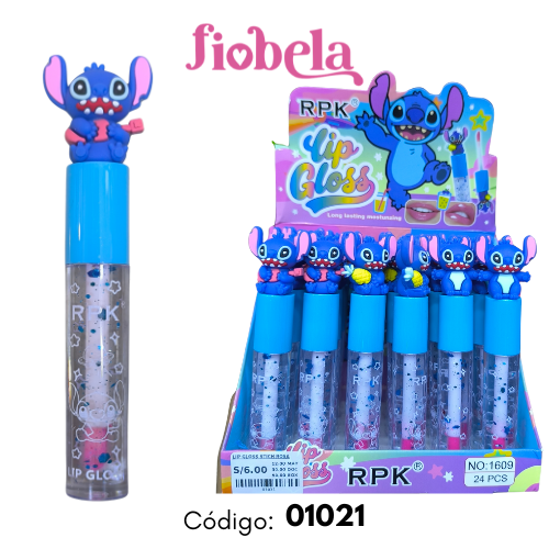 LIP GLOSS STICH AZUL - RPK