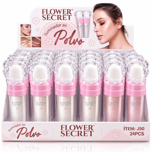 [03434 // J90] ILUMINADOR POLVO DE HADA OSITO - FLOWER SECRET B*24