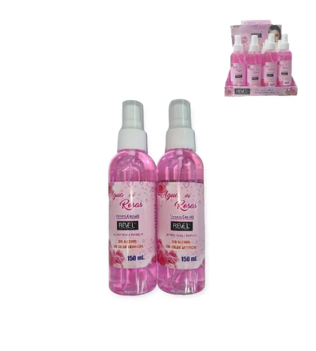 [00005 // 00205 // AGR-02] AGUA DE ROSAS 150ML - REVEL