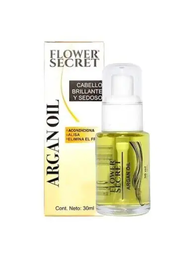 [00551 // FY02] ACEITE CAPILAR DE ARGAN Y KERATINA 30ML FLOWER SECRET 