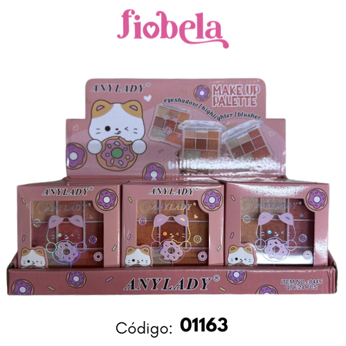 [01163 //8445] SOMBRA GATITO DONUT - ANYLADY B*24